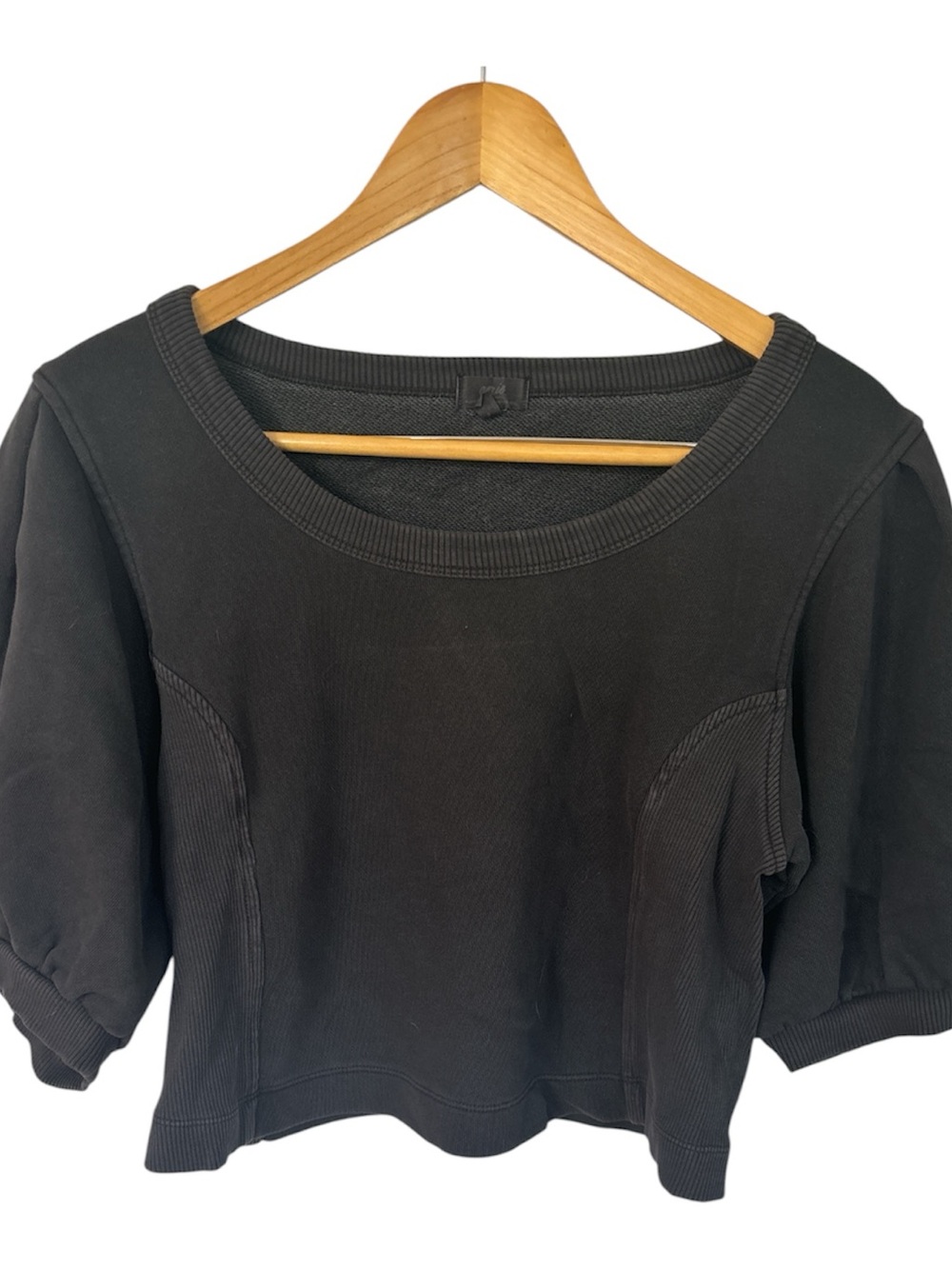 Aerie Seams Right Short Sleeve Sweatshirt